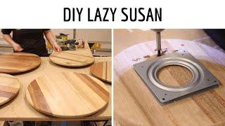 DIY | Make a Lazy Susan with detailed hardware instructions