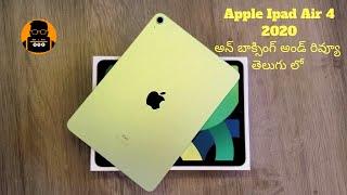 Apple Ipad Air 4 2020! Telugu lo|Unboxing and Full Review|Ipad Pro kante better a?