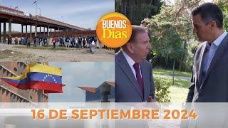 Noticias en la Mañana en Vivo ️ Buenos Días Lunes 16 de Septiembre de 2024 - Venezuela