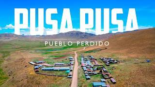 Este pueblo desaparecerá , Proyecto Majes Siguas II -   PUSA PUSA - AREQUIPA