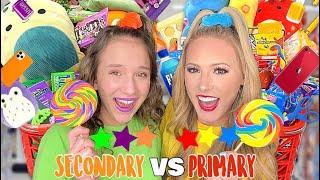 PRIMARY ️ VS SECONDARY COLOR SHOPPING CHALLENGE AT TARGET!