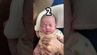 ⭐️400만뷰⭐️ 3초만에 아기재우는방법🪄 #호그와트 #1개월아기 #baby #마술  #비법