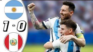 Argentina vs Peru 1-0 Highlights & All Goals 2024 HD - Life of Amir