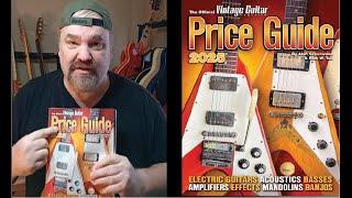 Official 2025 Vintage Guitar Price Guide Review