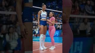 Volleyball Player Steals the Spotlight with Interview Performance! ep.290 #volleyball #short #hoacon