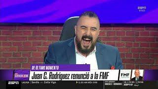 VIVO FUTBOL PICANTE || RENUNCIA JUAN CARLOS RODRIGUEZ A LA FMF de la LIGA MX