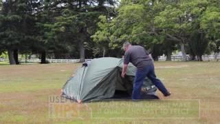 Explore Planet Earth Spartan Hiking Tent Pitching and Features