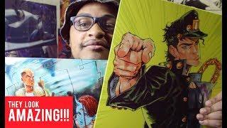 Anime Poster on Metal Print?! | Displate Unboxing Review