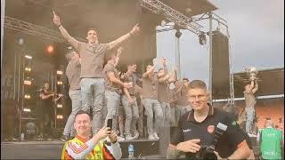 Armagh fans welcome home All-Ireland champions to Athletic Grounds