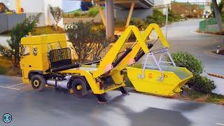 Powerful 1/14 scale RC Semi Trucks and Big RC Construction Equipment at work!