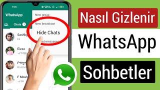 WhatsApp Sohbetleri Nasıl Gizlenir | WhatsApp'ta Sohbetleri Gizle (2023)