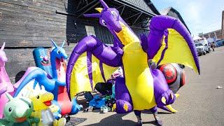 The Awesome Inflatable Costumes of Fernside Dragons!