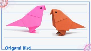 Origami Bird | How to Make a Paper Bird Easy | Origami Bird Tutorial