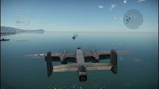 One of my B25 landing attempts (Failure)