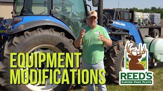 Food Plot Equipment Modifications