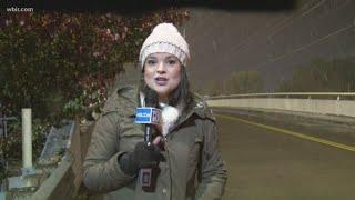 WBIR's Heather Waliga reports on West Knoxville snow