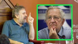 Slavoj Zizek — Chomsky is behind accusations that I am racist