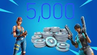 5,000 V-BUCK SHOPPING SPREE!