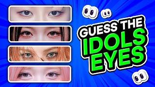 GUESS THE KPOP IDOLS BY THEIR EYES #2  | KPOP QUIZ 2025