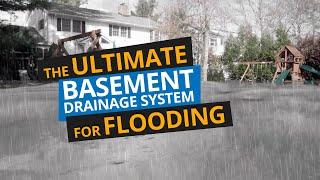 The Perfect Solution For Basement Flooding - The Ultimate Drainage System