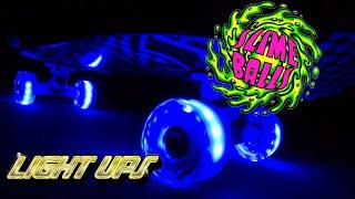 Skateboarding After Dark: Unboxing and Riding Slime Balls Light Ups