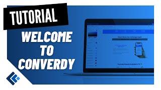 Welcome To Converdy - Basics Tutorial