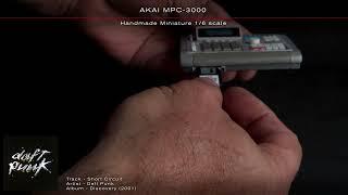 AKAI MPC-3000 - Handmade Miniature 1/6 scale.