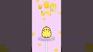 Yellow Food ASMR Mukbang by Piu Piu 