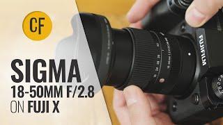 Now on Fuji X: Sigma 18-50mm f/2.8 DC DN 'C'...tested at 40mp!