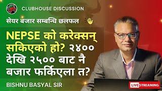 NEPAL SHARE MARKET NEWS & ANALYSIS #NEPSE LIVE CLUBHOUSE DISCUSSION | सेयर बजार नेपाल (NEPSE TODAY)