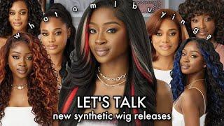 Let's Talk NEW Synthetic Wig Releases from Outre December 2024 | Courtney Jinean