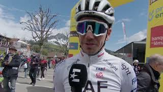 Ivo Oliveira - Interview at the start - Stage 1 - Tour de Romandie 2024