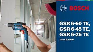 Atornilladores GSR 6-60 TE, GSR 6-45 TE, GSR 6-25 TE