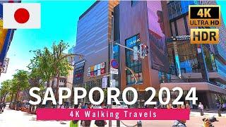 Hokkaido Walking - Sapporo Susukino Downtown Area May 2024 • 4K HDR 60fps | 札幌すすきの散歩