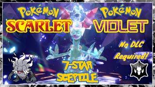Pokémon Scarlet/Violet: 7-Star Sceptile Tera Raid EASY SOLO (No DLC)