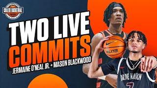 Mason Blackwood + Jermaine O'Neal LIVE commitments | College Basketball Show