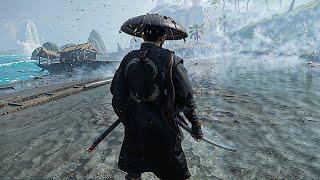 Ghost of Tsushima - The Samurai Sword Master Brutal Combat
