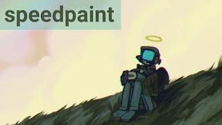 hybrid rainbow | FLCL speedpaint