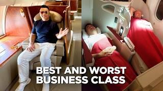 The 10 Best and Worst Business Class Seat 2025