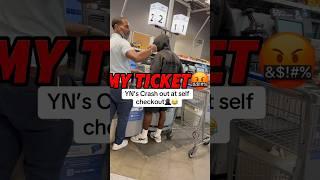 YN’s crash out self checkout #explore #funny #fyp #viralvideo #shorts #yns