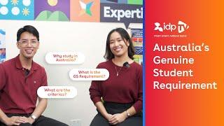 Pinoy Study Abroad Guide: Australia's Genuine Student Requirement Explained! | IDP TV