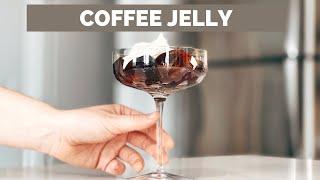 I Finally Made Coffee Jelly (Without Gummy Bears)