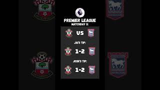 PREMIER LEAGUE PREDICTIONS MATCHDAY 5 #shorts #football #soccer #tips #prediction #scorevideo