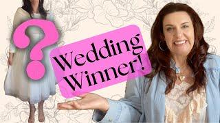 Elopement Wedding Dress Winner! (I'm sorry in advance.)