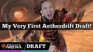 My Very First Aetherdrift Draft! | Aetherdrift Draft | MTG Arena