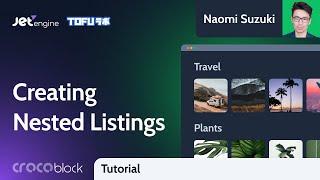 How to Create Nested Listings and Show Images in WordPress Categories  | JetEngine & Elementor