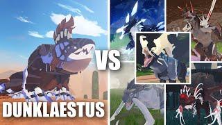 DUNKLAESTUS vs Strong Tier 3 in Creatures Of Sonaria!