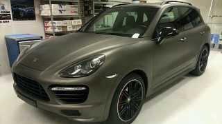 Wrappen Porsche Cayenne GTS