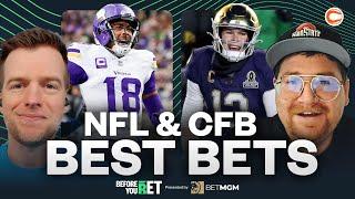 BRAD POWERS CFB PLAYOFF REACTION & BOWL BEST BETS + NFL WEEK 18 PICKS & MORE!