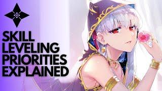 Skill Leveling Priorities Explained - Player Strategy, Servant Kits and More!